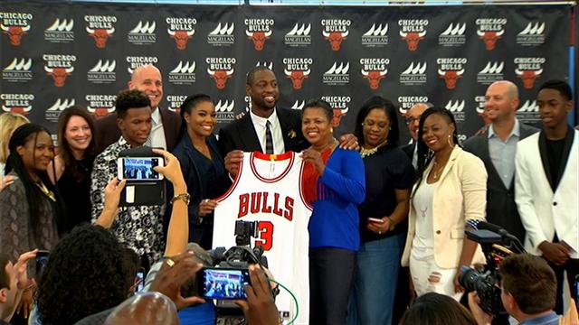 Pour Wade, signer aux Bulls est "un rêve qui devient réalité" Pour Wade, signer aux Bulls est "un rêve qui devient réalité"