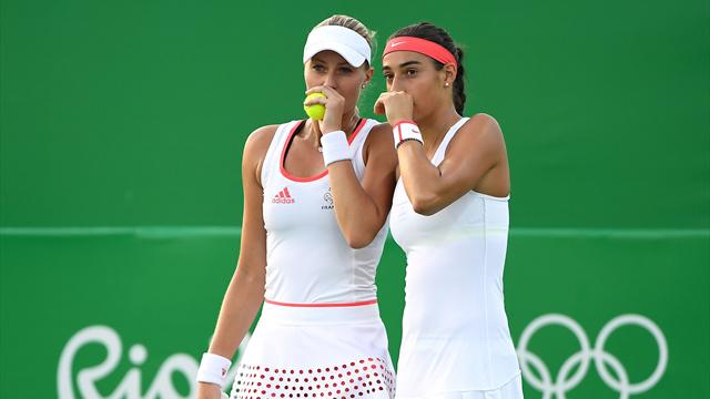 "Merci à notre FFT si incompétente" : La grosse colère de Mladenovic après sa défaite en double