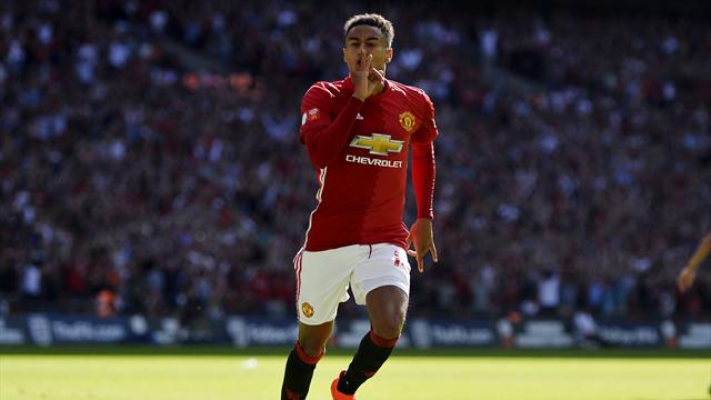 Lingard avait ouvert le score au bout d'un superbe raid