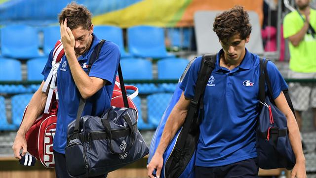 Nouvelle claque pour le double français : la paire Mahut-Herbert déjà à la porte