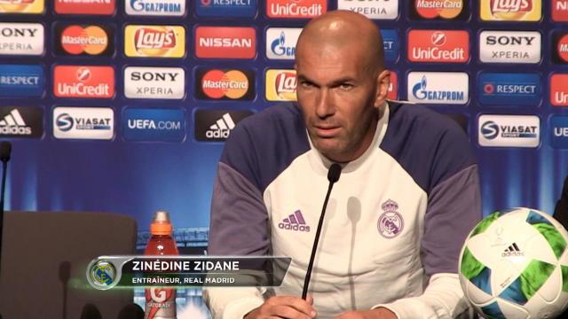 Zidane : "Pas de risques avec Benzema" Zidane : "Pas de risques avec Benzema"