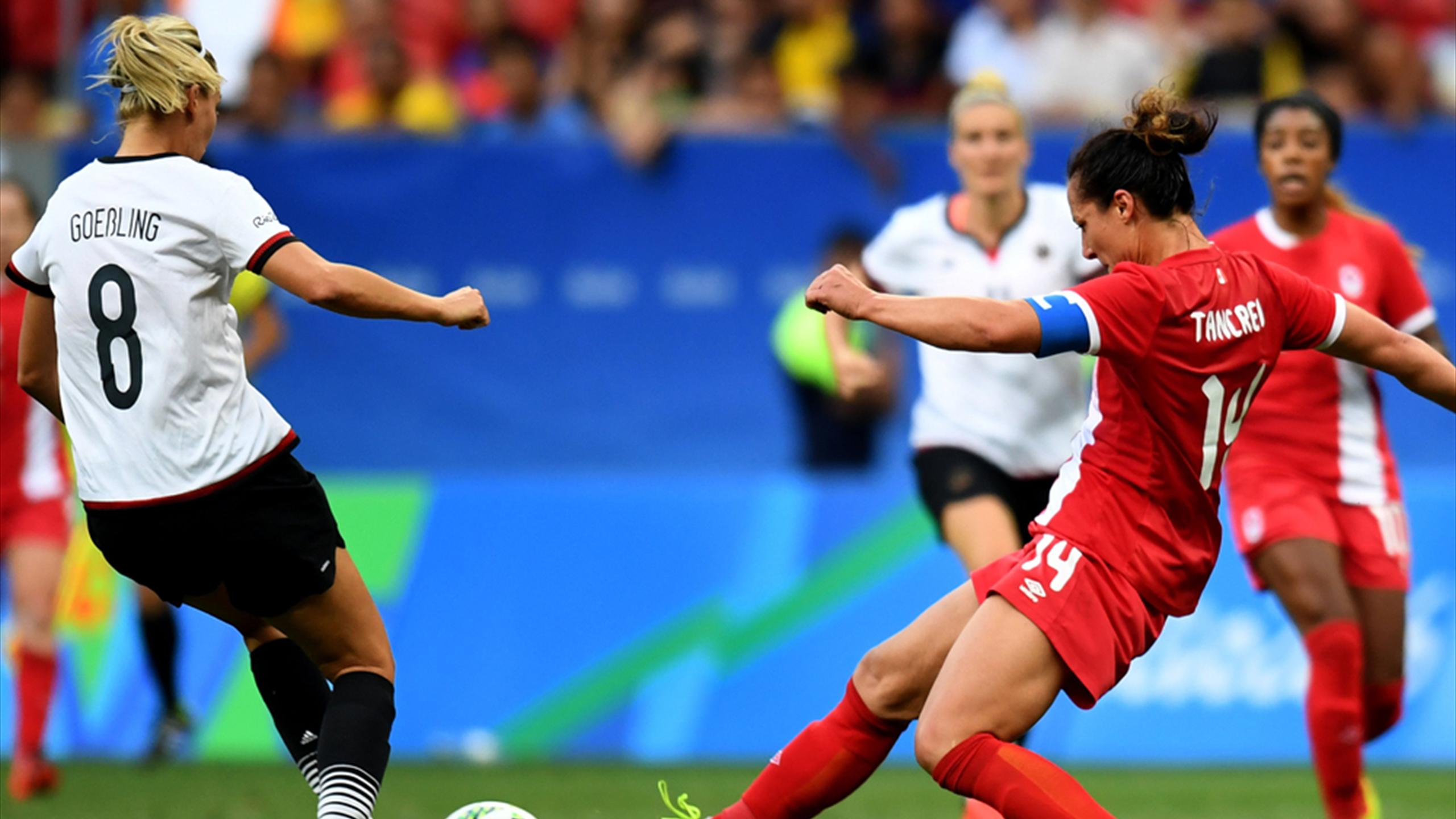 Olympia 2016 in Rio DFBFrauen verlieren gegen Kanada, kommen aber
