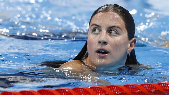 Bonnet quatrième du 100m en battant le record de France