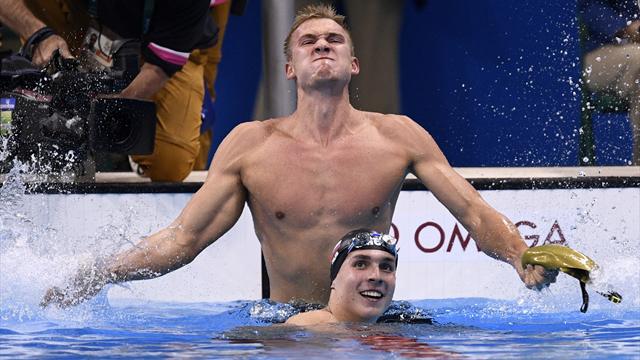 Kazakhstan's Balandin wins men's 200m breaststroke