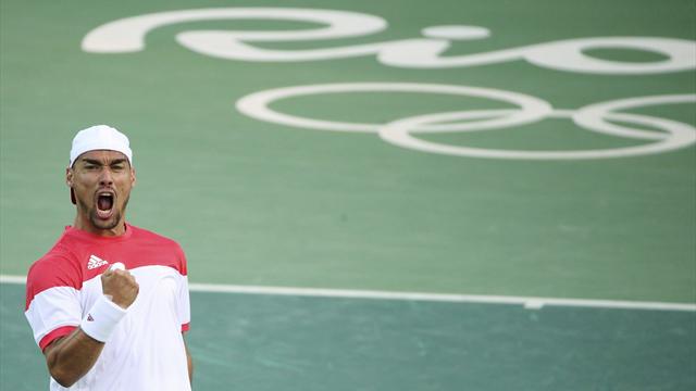 Fabio Fognini strepitoso a metà, ma alla fine crolla contro Murray