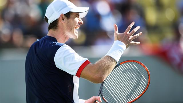 Andy Murray sort Fabio Fognini en huitième de finale avec du mal