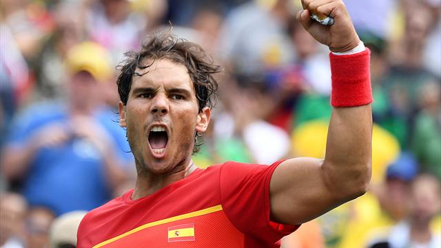 Juegos Olímpicos 2016, Rafa Nadal-Thomaz Bellucci: Un mortal contra todo un país (2-6, 6-4 y 6-2)