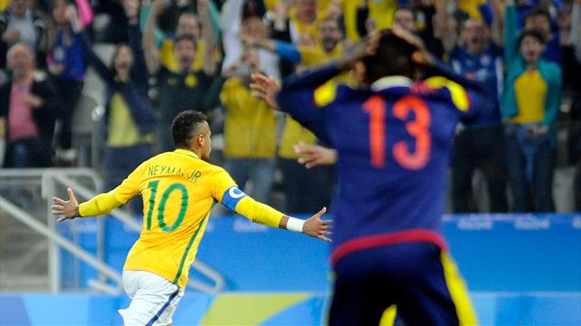 Juegos Olímpicos 2016, Brasil-Colombia: El despertar de Neymar mete en semis a la canarinha (2-0)