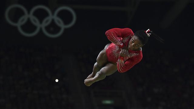 Troisième médaille d'or pour Biles, sacrée au bond