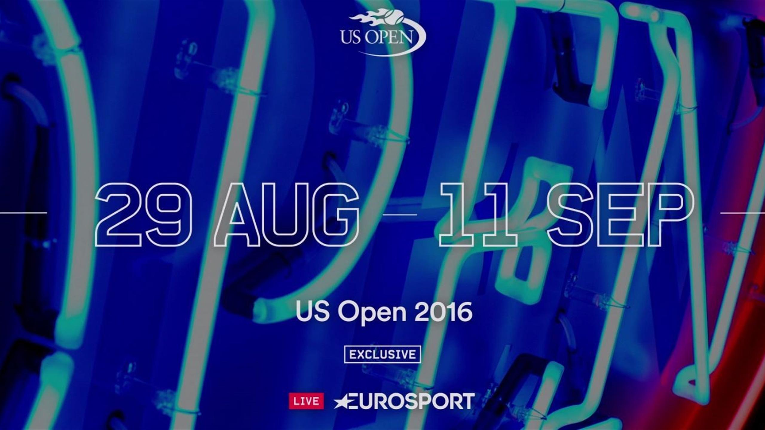 El US Open de tenis, en directo y en exclusiva, en Eurosport 1 y El US Open de tenis, en directo y en exclusiva, en Eurosport 1 y