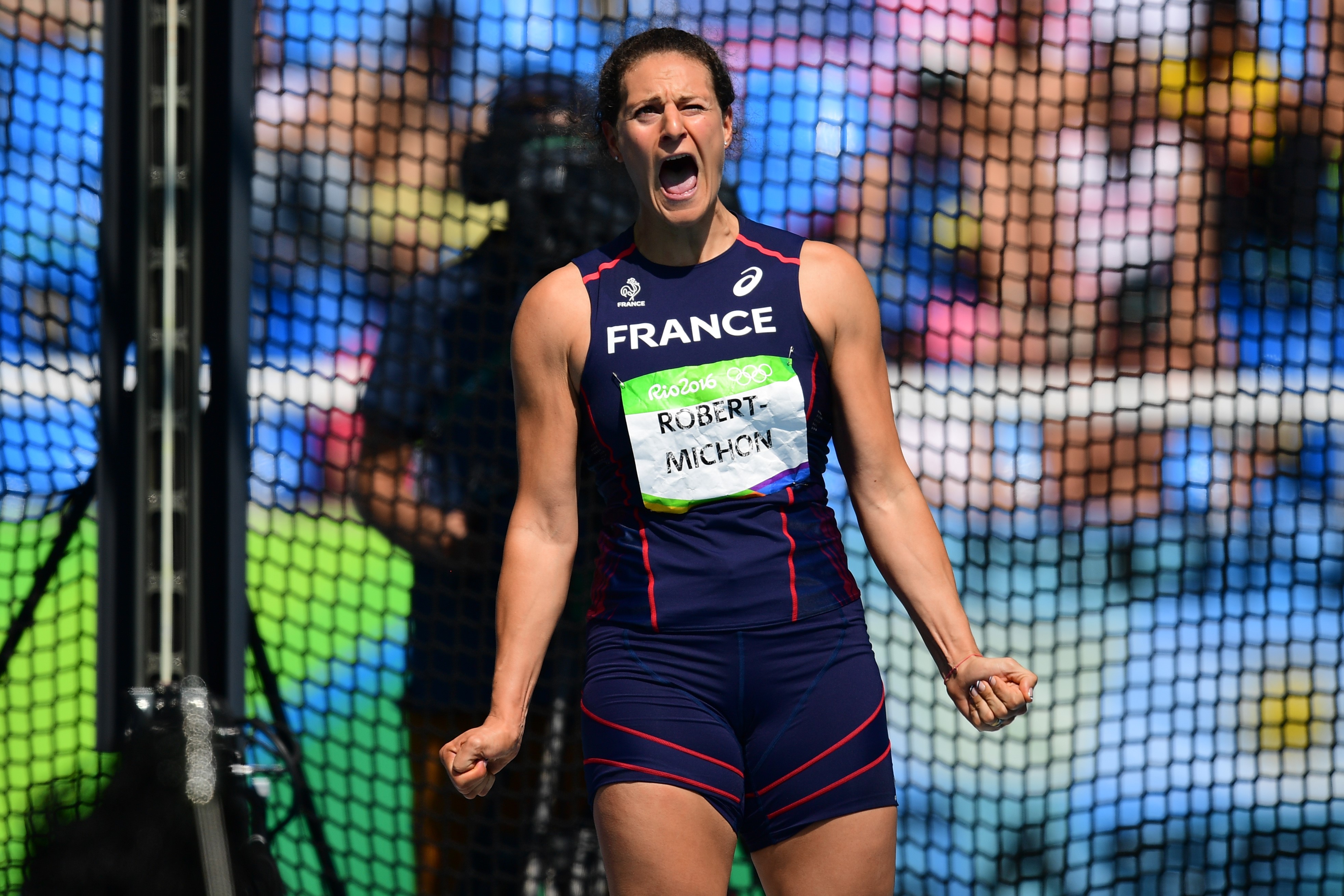 Melina Robert-Michon, médaille d'argent du disque aux JO de Rio 2016