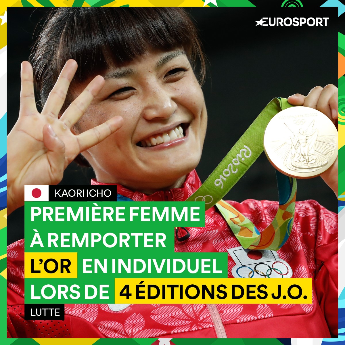 Kaori Icho est devenue à Rio la première femme à remporter l'or en individuel lors de quatre éditions des Jeux Olympiques.