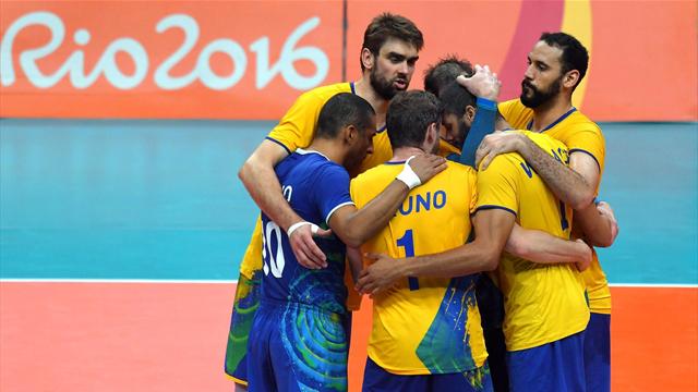 Rio steht Kopf! Brasiliens Volleyballer holen mit Neymars Unterstützung Gold
