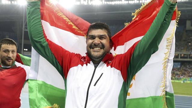 Nazarov wins men's hammer for Tajikistan's first gold