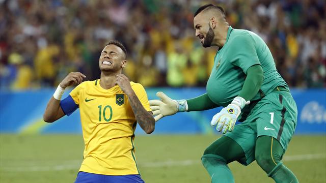 Neymar wins gold for Brazil after penalty drama