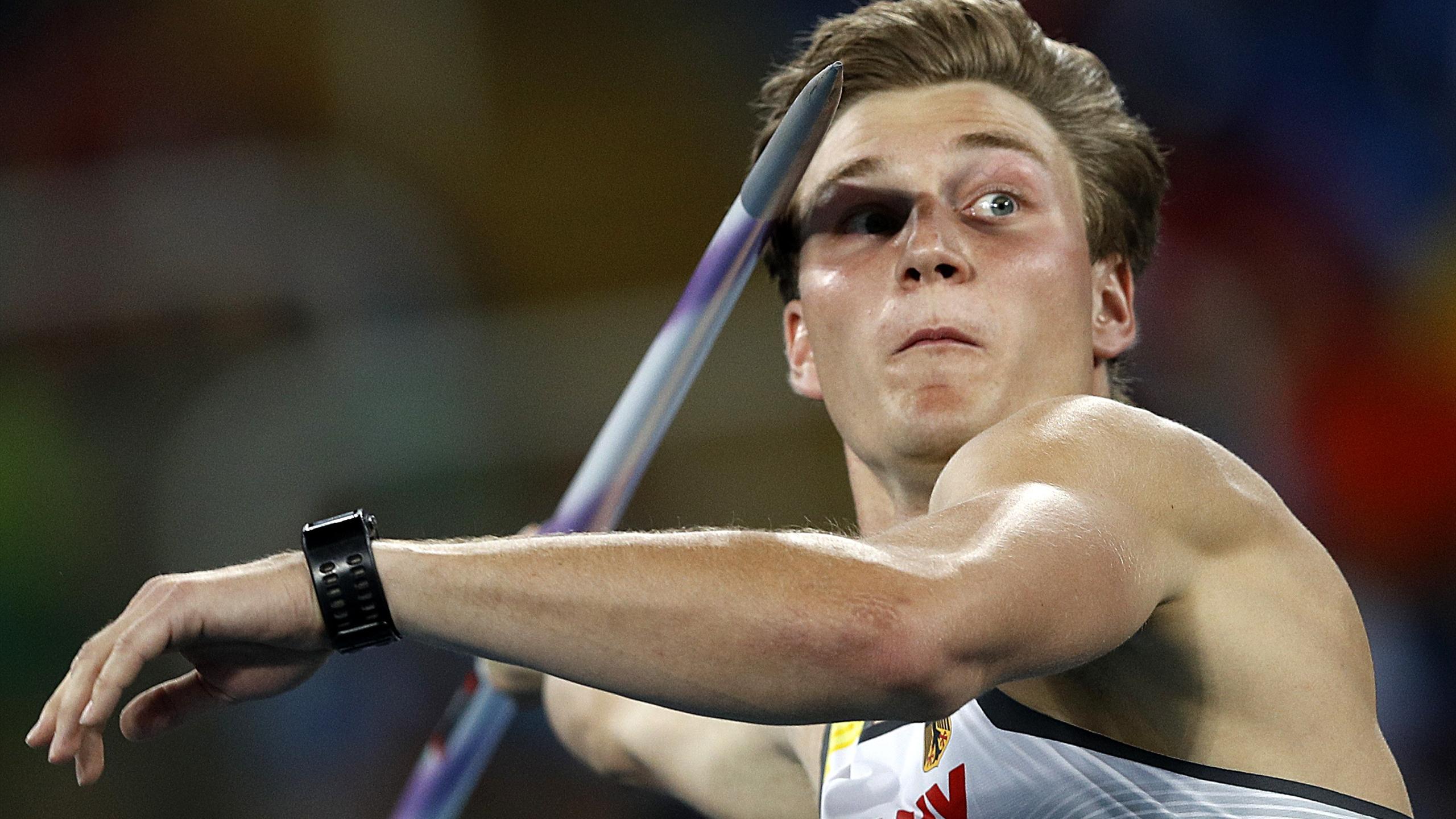 Спортсмен метнул. Томас рёлер легкая атлетика. Метание копья травмы. Немецкий Атлет копье. Олимпийский чемпион из Ирана Токио 2020.