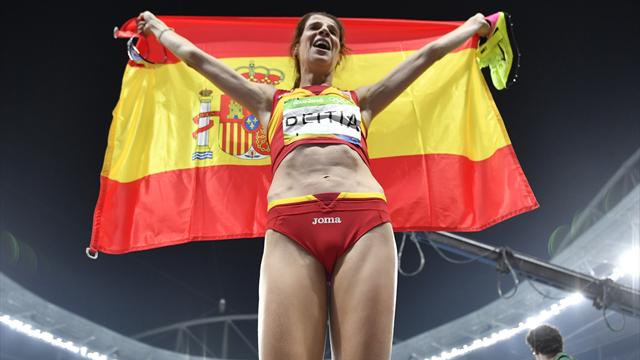 Le concours de la hauteur pour l'Espagnole Beitia
