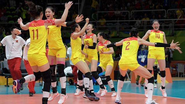 Volleyball: China zum dritten Mal Olympiasieger