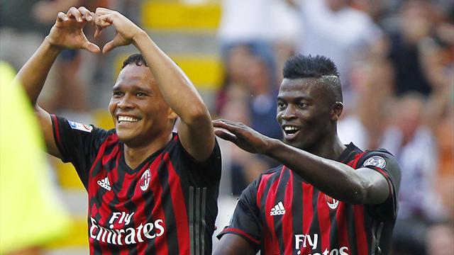 La tripletta di Bacca illumina la prima di Montella, Donnarumma la salva: 3-2 al Torino