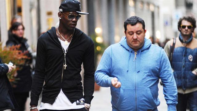 Raiola : "La non-sélection de Balotelli est inacceptable"