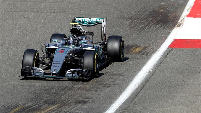 Belçika'da ilk sıra Rosberg'in