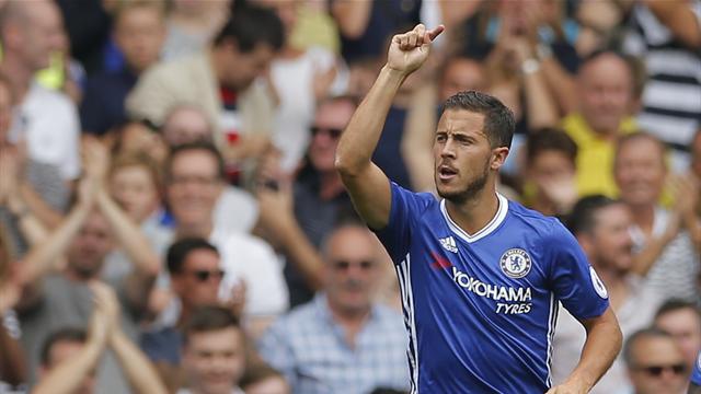 Hazard on song as Chelsea cruise past Burnley