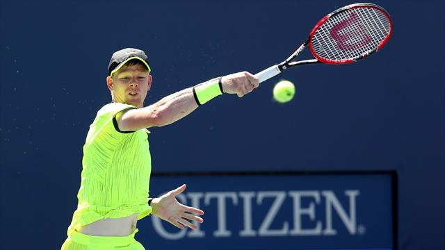 Britain's Kyle Edmund storms into third round in New York