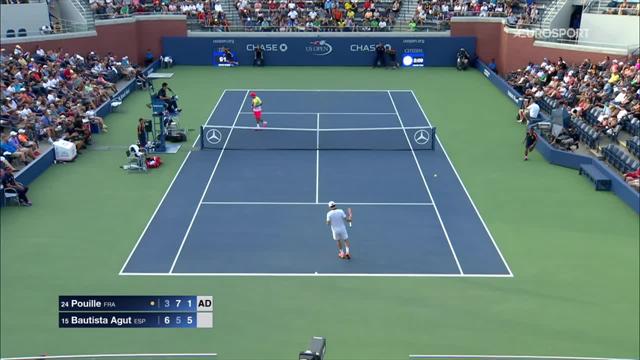 Pouille a été renversant : Les temps-forts de sa victoire contre Bautista Agut en vidéo Pouille a été renversant : Les temps-forts de sa victoire contre Bautista Agut en vidéo