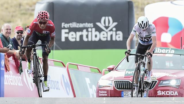 Quintana beats Froome to Vuelta crown, Latour wins stage 20