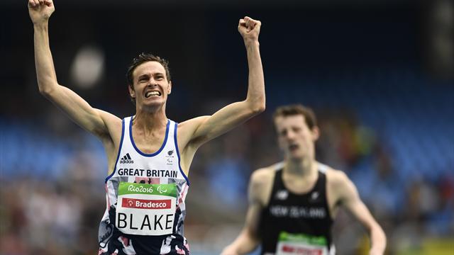Blake secures 50th British gold at Paralympics