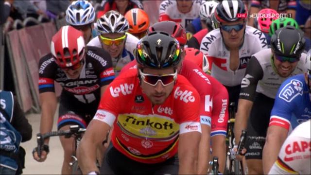 Eneco Tour: Otra gran victoria de Sagan en un fulgurante y polémico esprint Eneco Tour: Otra gran victoria de Sagan en un fulgurante y polémico esprint