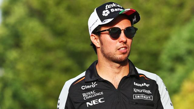Force India confirme Pérez pour 2017