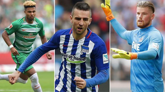Elf der Woche mit Werder-Hoffnung Gnabry, Doppelpacker Ibisevic und Köln-Keeper Horn