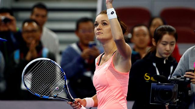 Radwanska, Keys seal semi-final spots in China Open