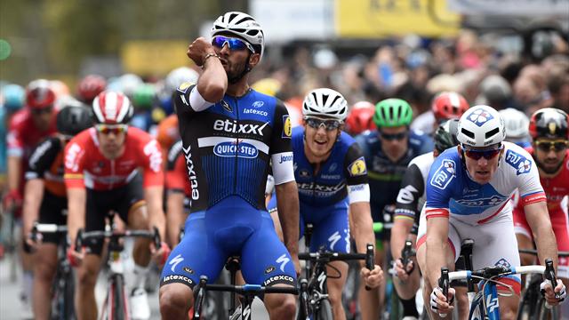 Le numéro de Gaviria prive Démare d'un grand bonheur