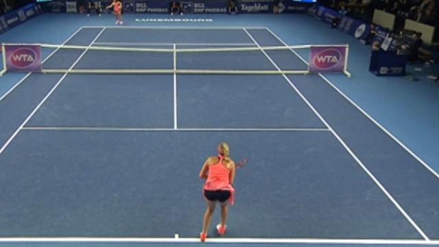 Kvitova non lascia scampo alla Davis e sfiderà la Niculescu in Lussemburgo Kvitova non lascia scampo alla Davis e sfiderà la Niculescu in Lussemburgo