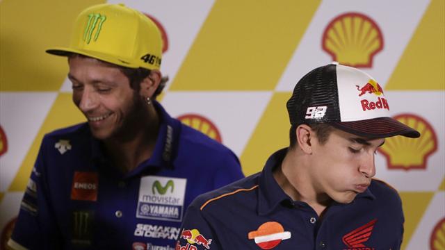 La obsesión de Rossi con Márquez, al descubierto en una foto