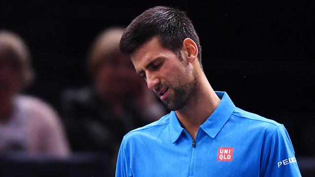 Masters de París, Djokovic-Cilic: Saltan las alarmas y peligra el nº 1 (4-6 y 6-7)