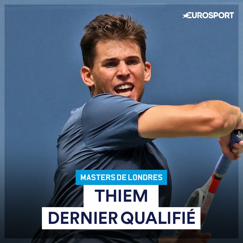 Visuel : Dominic Thiem, dernier qualifié pour le Masters de Londres