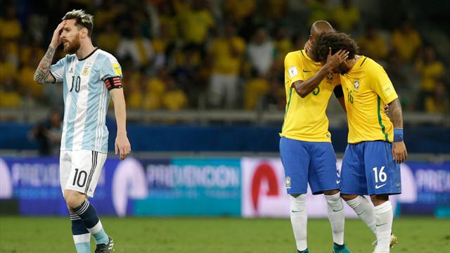 Brazil leave hapless Argentina's World Cup hopes in doubt
