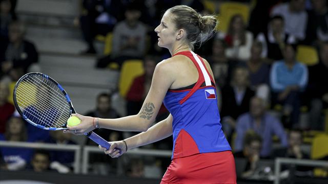 Maratonda zafer Pliskova'nın