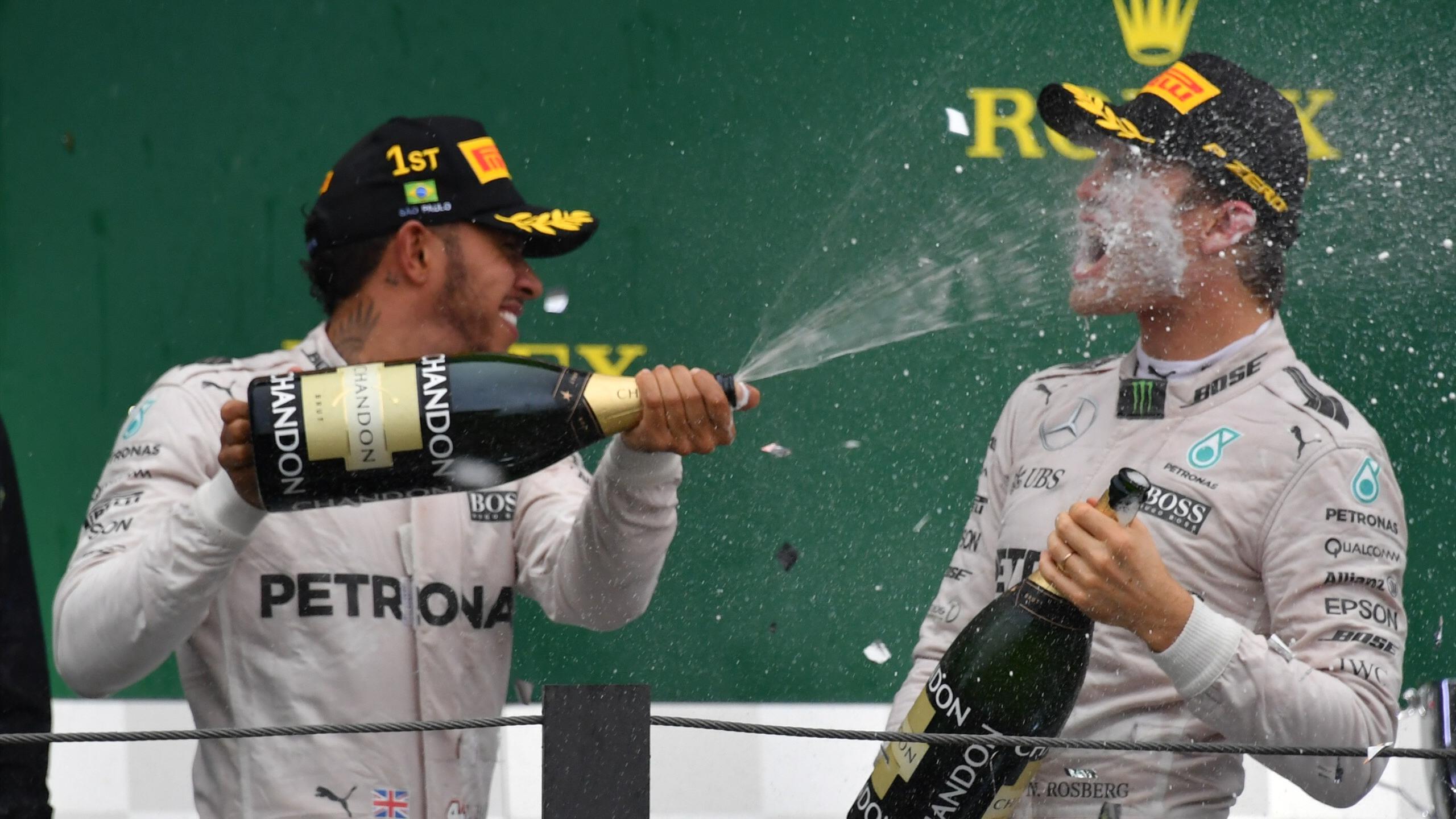Nico Rosberg 2016 Mercedes Used Bottle Nico Rosberg v Lewis