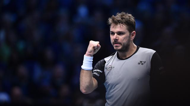 Nettement plus impliqué, Wawrinka a retrouvé des couleurs contre Cilic