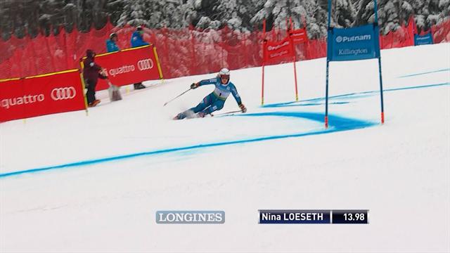 Killington giant slalom: Loeseth leads after 1st run Killington giant slalom: Loeseth leads after 1st run
