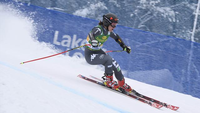 Lara Gut vince un superG sprint, ancora sul podio Sofia Goggia