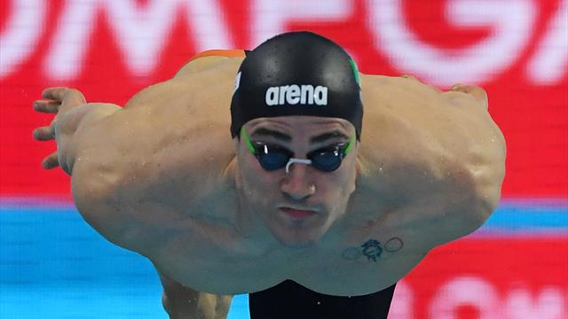 Scozzoli torna a sorridere, bronzo nei 100 rana. Pellegrini, finale nei 100