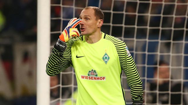 Werder-Torwart Drobny vor Wechsel nach Düsseldorf