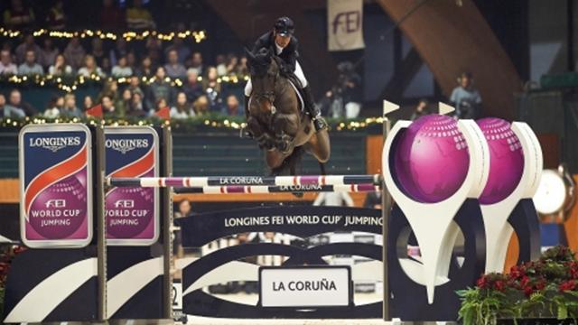 Carlos Lopez wins Longines FEI World Cup Jumping qualifier leg in La Coruña