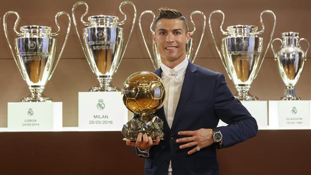 Ronaldo received twice as many Ballon d'Or votes as Messi