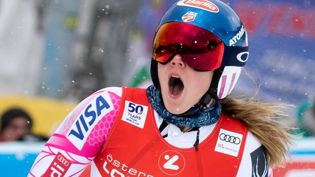 Shiffrin enfourche, Zuzulova en profite